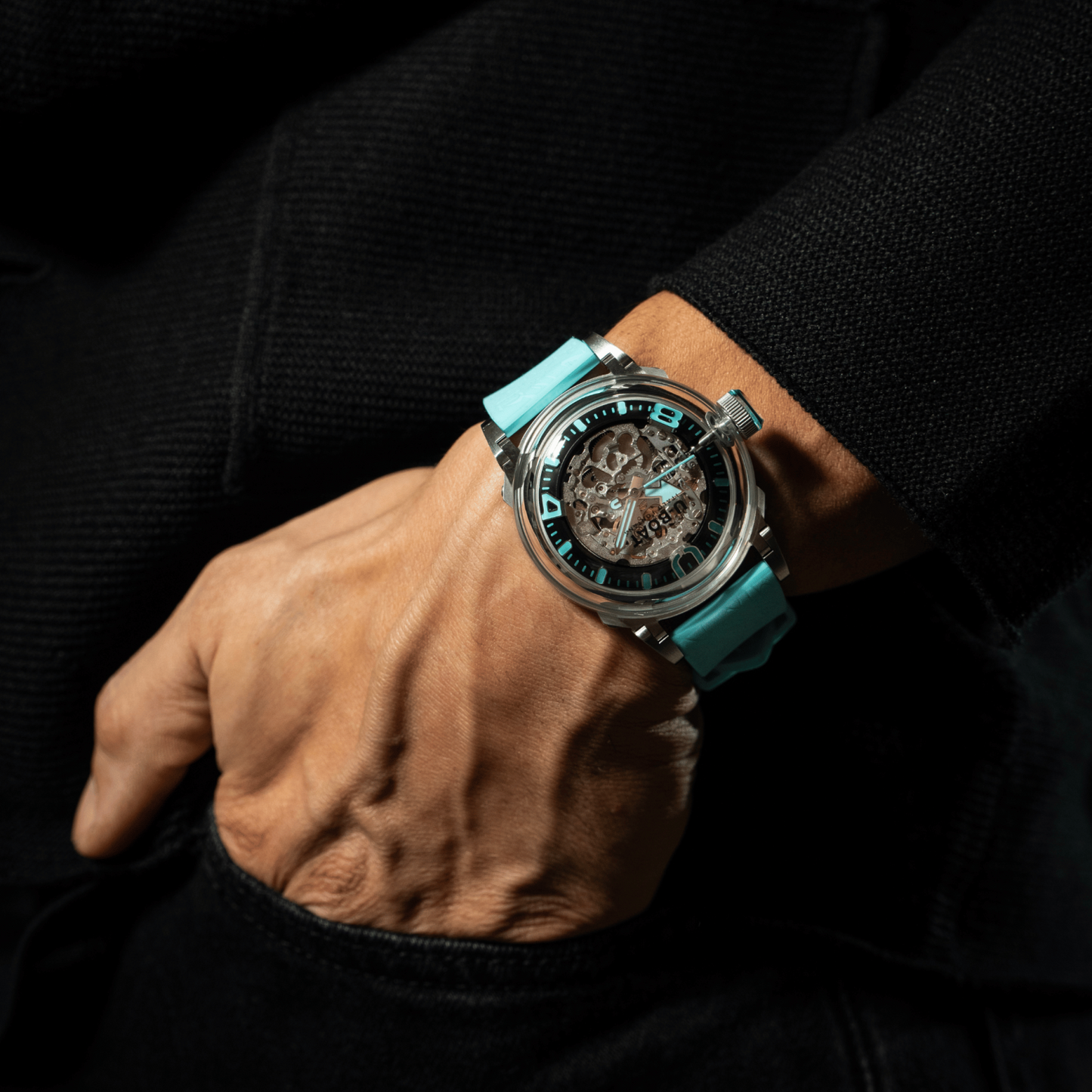 U-65 AUTOMATIC 44MM SS TURQUOISE