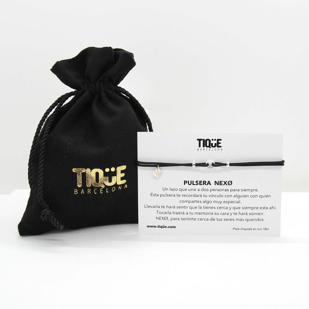 Pulsera NEXO PLATA Negro