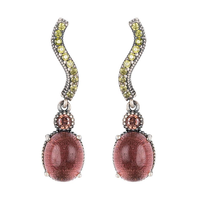 Milos Tourmaline Earrings