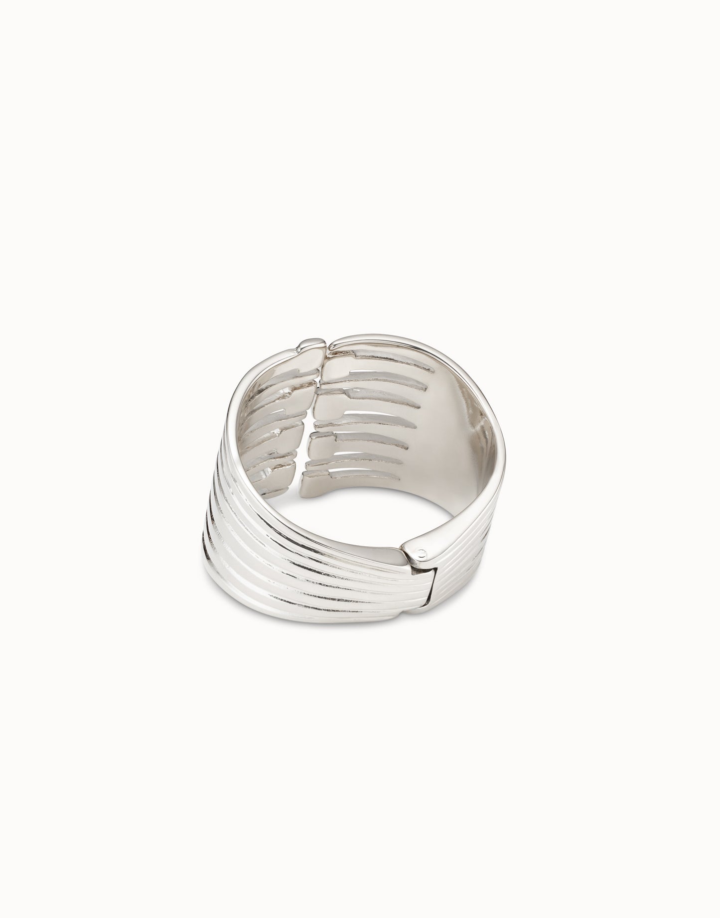 Sterling silver plated bracelet with multiple nail heads