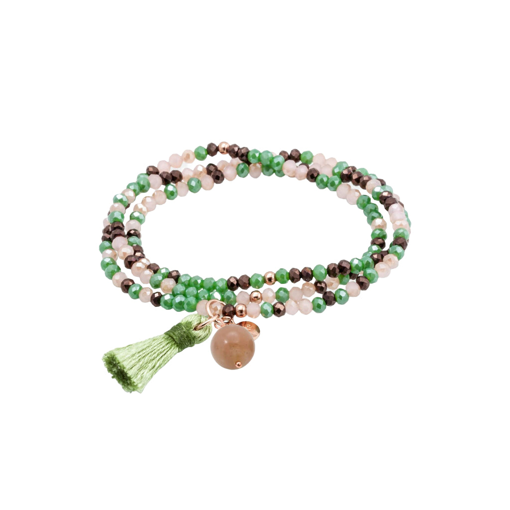 Pulsera ZEN AFTER EIGHT con piedra natural