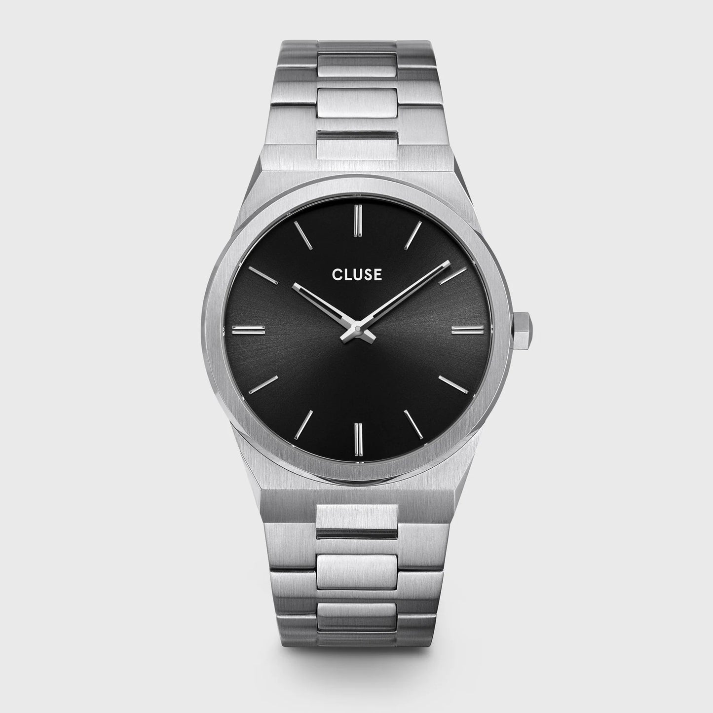 Vigoureux Steel Black, Silver Color
