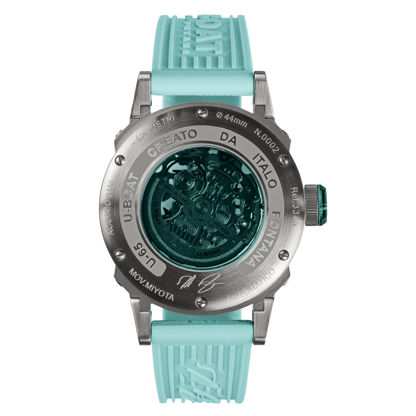 U-65 AUTOMATIC 44MM SS TURQUOISE