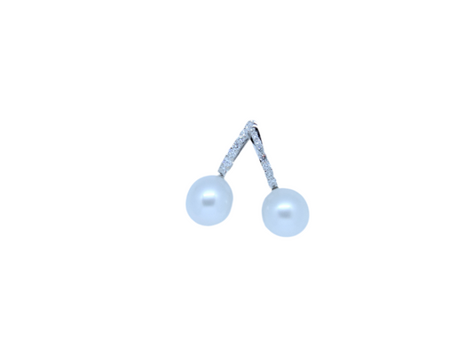 PINENTS PERLA AUSTRALIANA, OR BLANC 18K I DIAMANTS