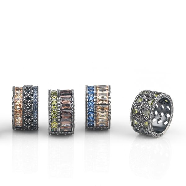 Panzerotti Zirconia Ring