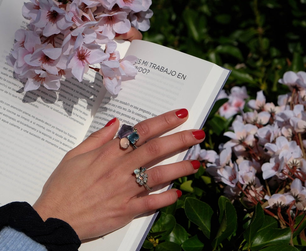 Diana Rose Quartz Ring