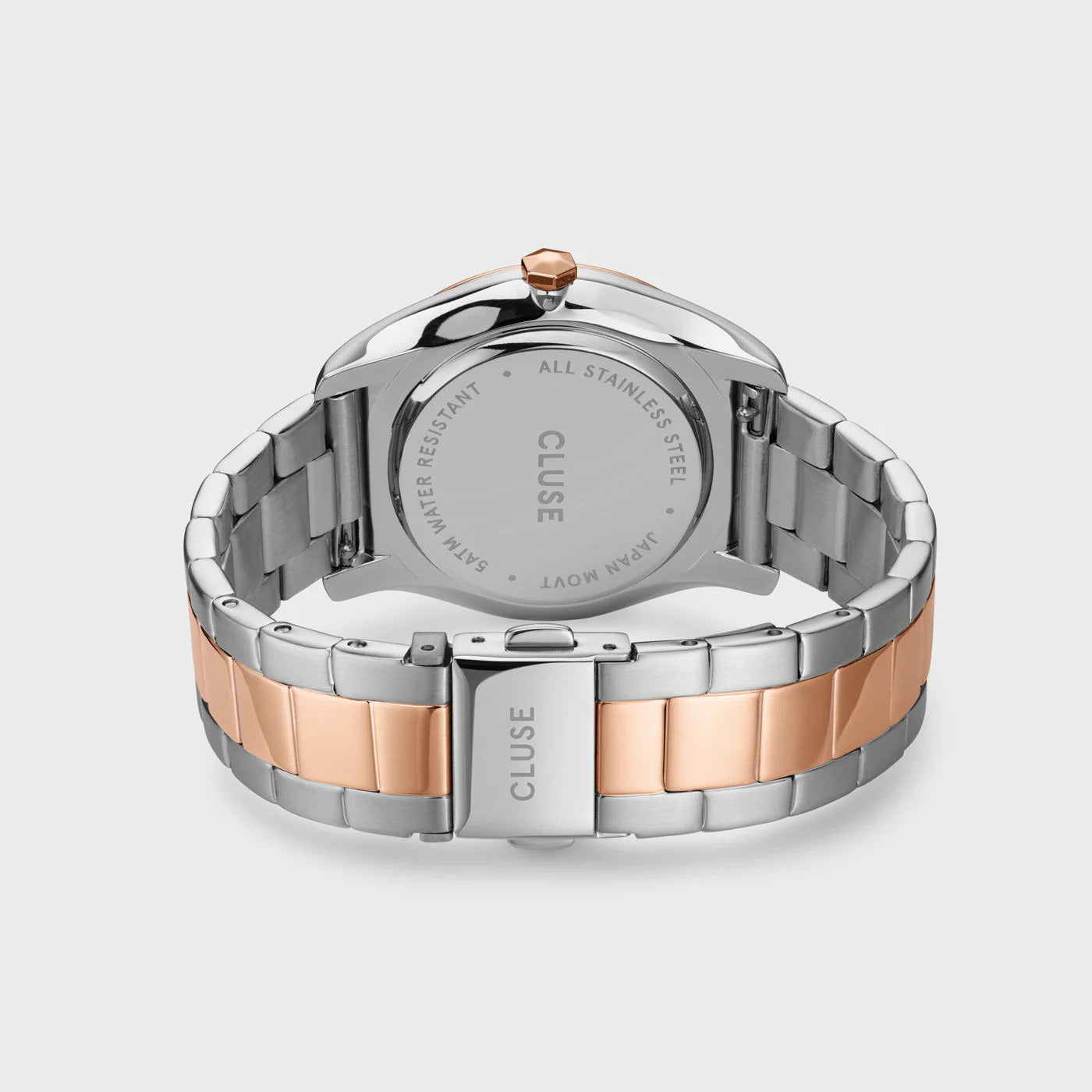 Féroce Steel, White, Rose Gold/Silver Color