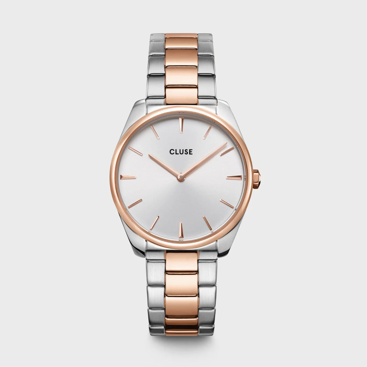 Féroce Steel, White, Rose Gold/Silver Color