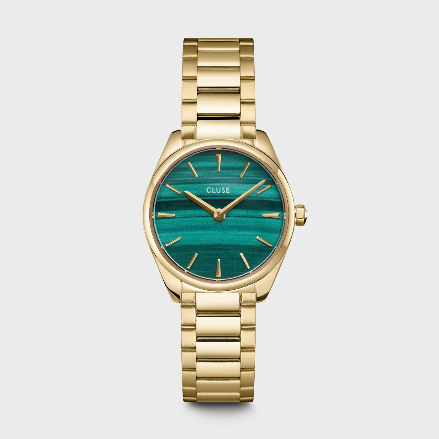 Féroce Mini Steel, Green, Gold Color