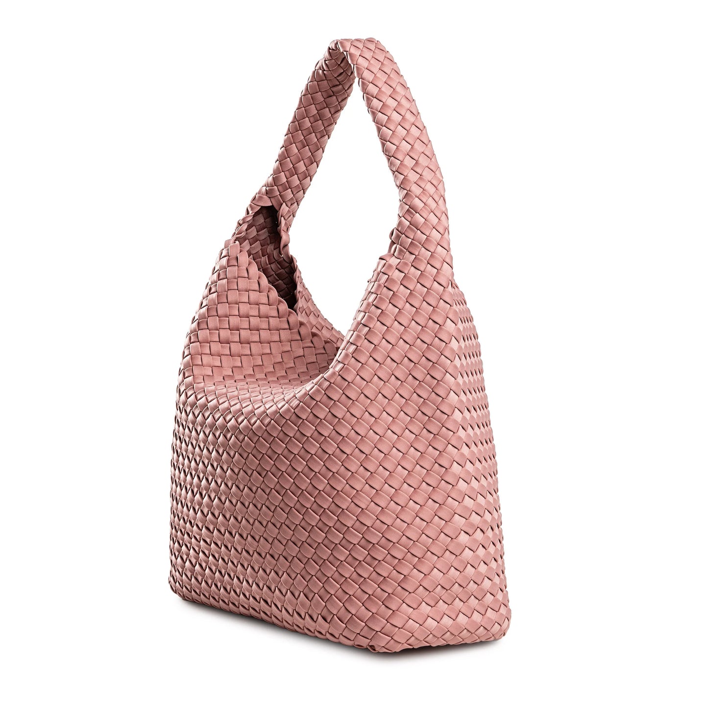 LONDON X. BRAIDED NEOPRENE MAKEUP BAG