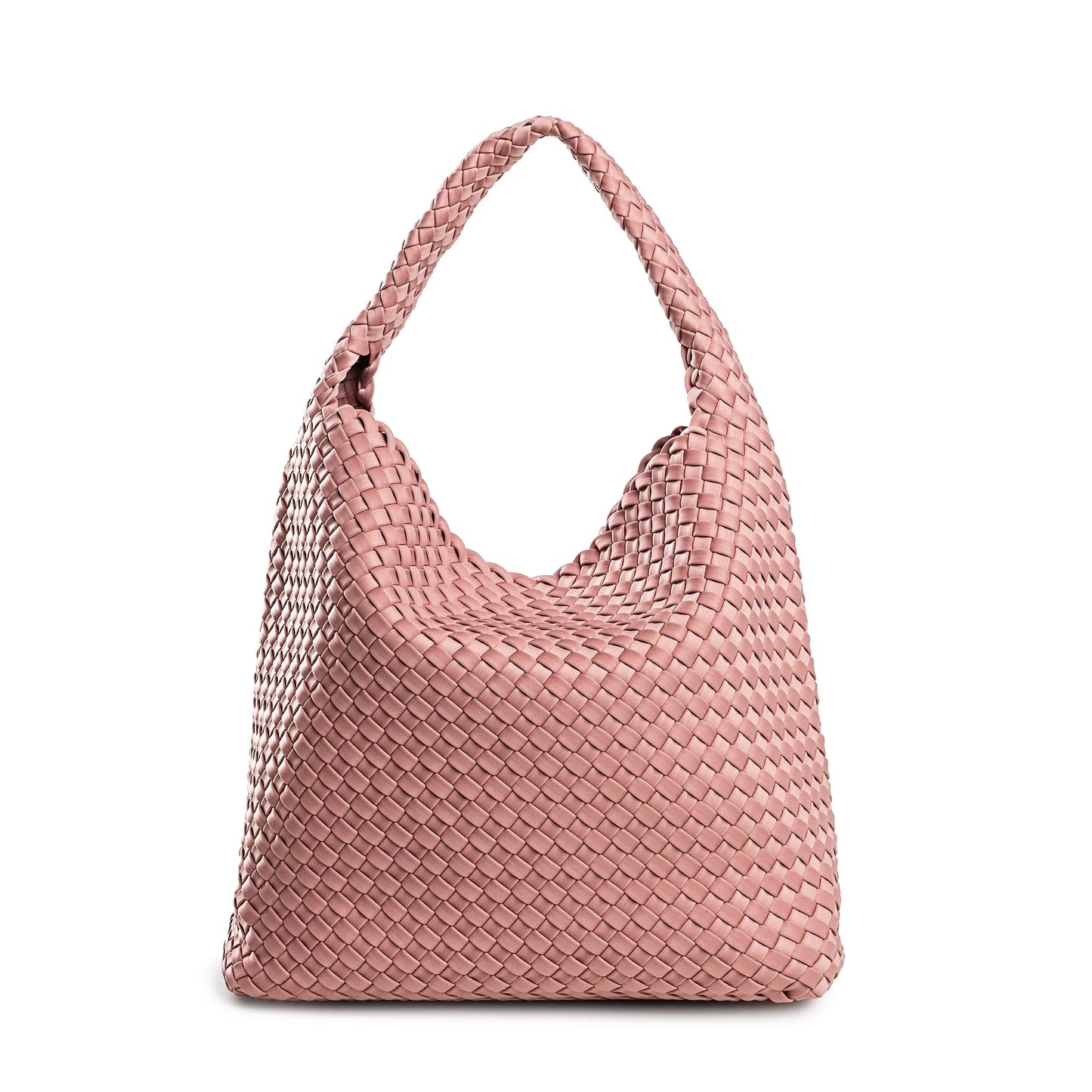 LONDON X. BRAIDED NEOPRENE MAKEUP BAG