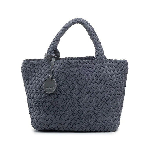 BASIC. BOSSA DE NEOPRÈ TRENAT GRIS PLOM