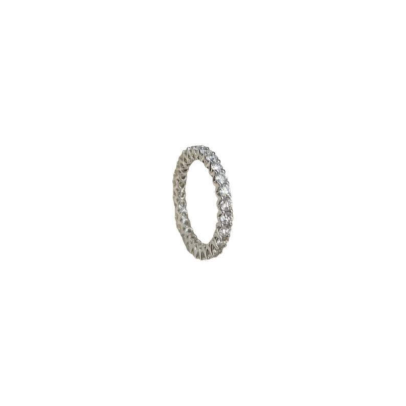 ALIANÇA SENCERA DE DIAMANTS DE 1,63K I OR 18K