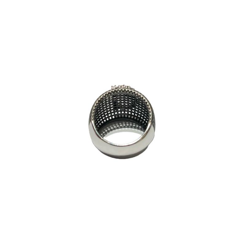 ANELL OR BLANC 18K I DIAMANTS