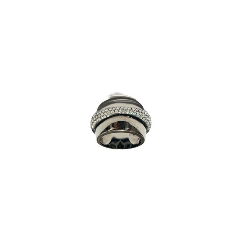 ANELL OR BLANC 18K I DIAMANTS