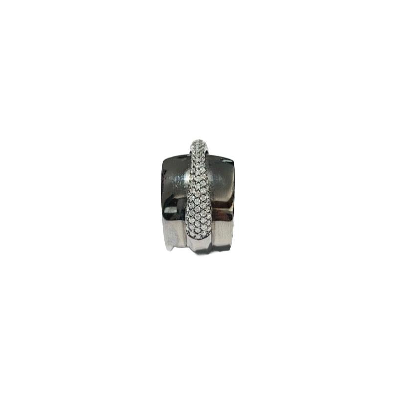 ANELL OR BLANC 18K I DIAMANTS
