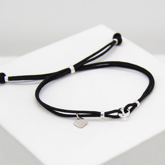 Pulsera NEXO PLATA Negro