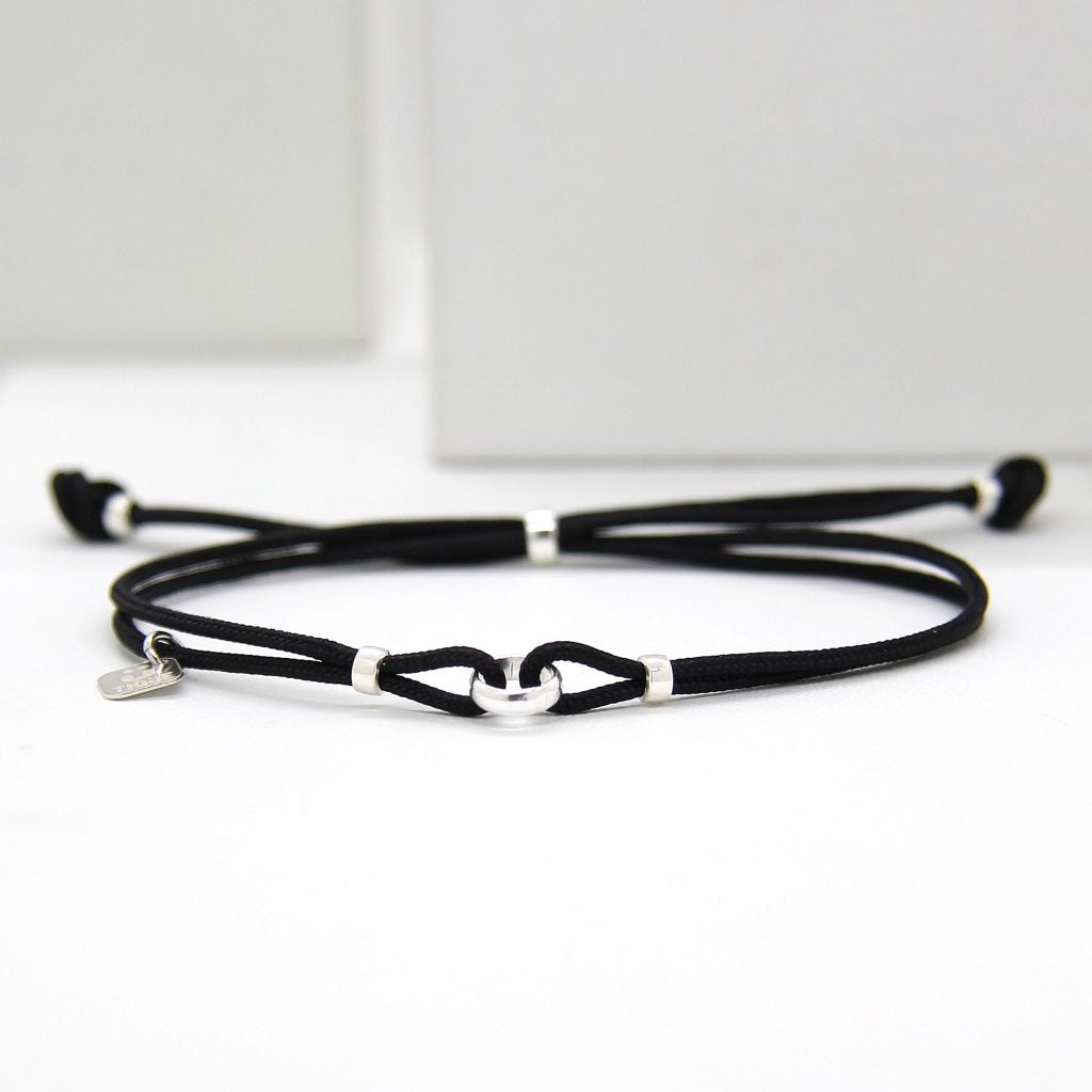 Pulsera NEXO PLATA Negro