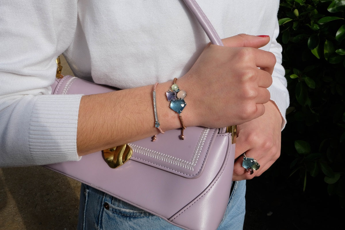 Diana Rose Quartz Bracelet
