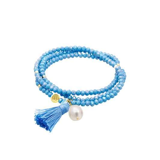 Polsera ZEN AQUA amb perla