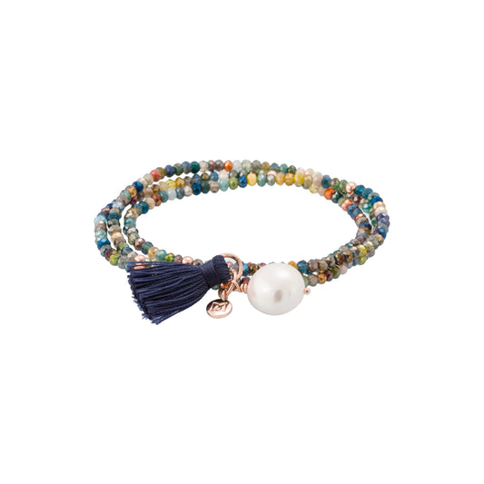 Polsera ZEN Blau de plata rosa 