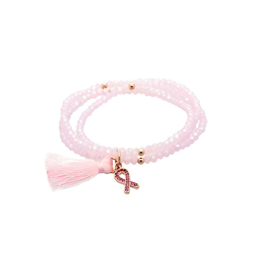 Polsera ZEN Rosa de plata rosa 