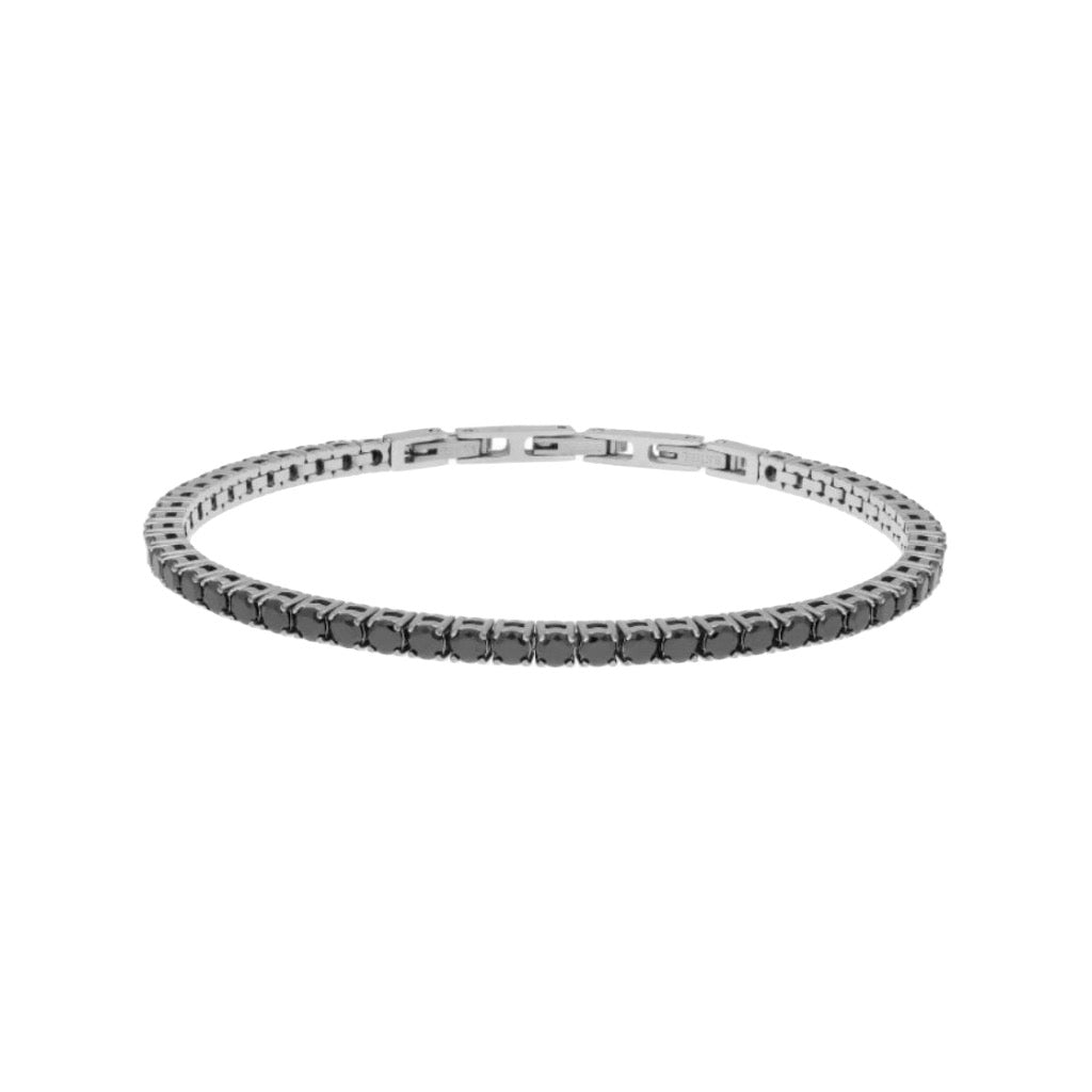 Pulsera acero y circonitas - RB226BR-1N