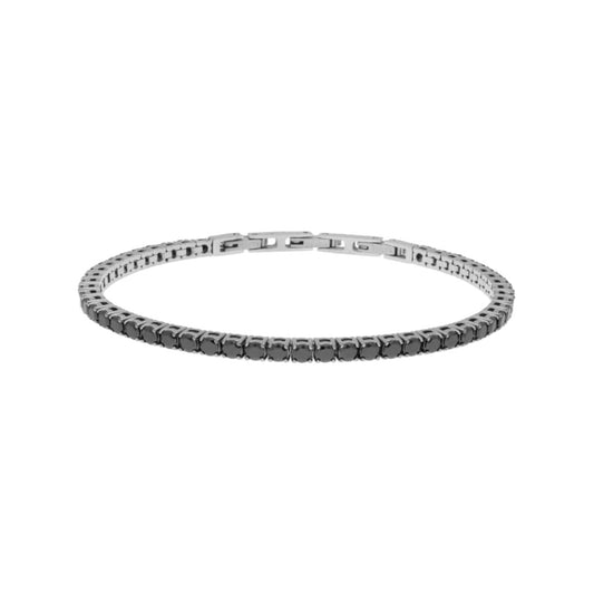 Pulsera acero y circonitas - RB226BR-1N