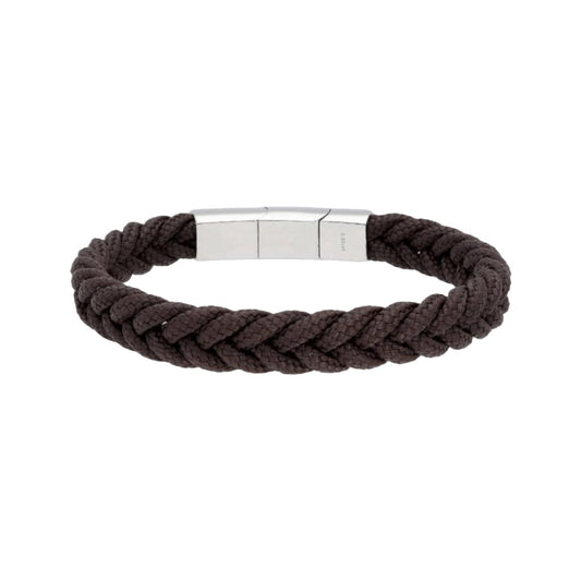 Steel and nautical rope bracelet - 84BA1466-MSP 