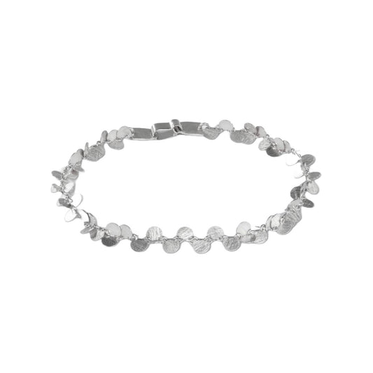 Papallones silver bracelet 19cm