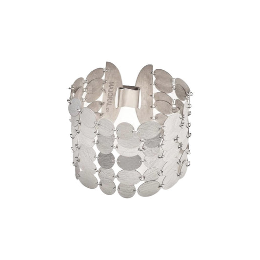 Party 6-strand silver bracelet