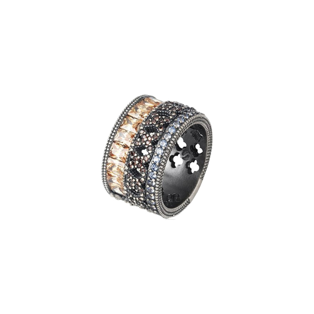 Panzerotti Zirconia Ring