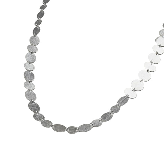 Silver Party Necklace 45cm