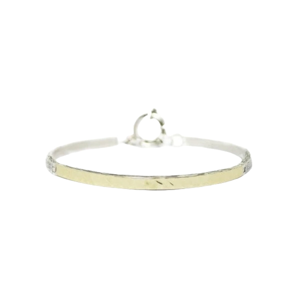 Pulsera de Plata y Oro