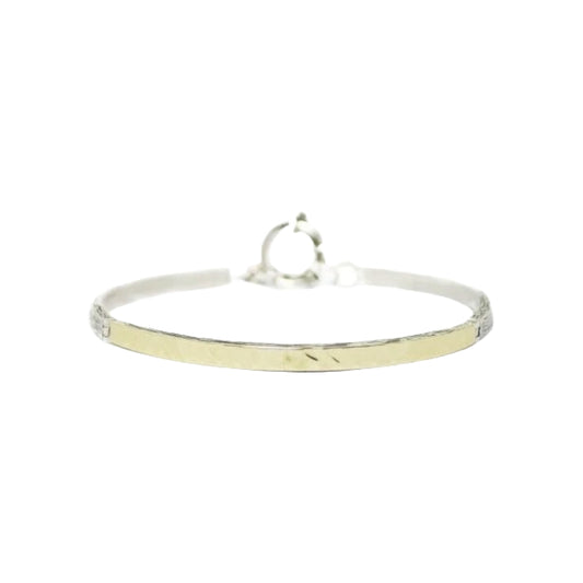 Silver and Gold Bracelet