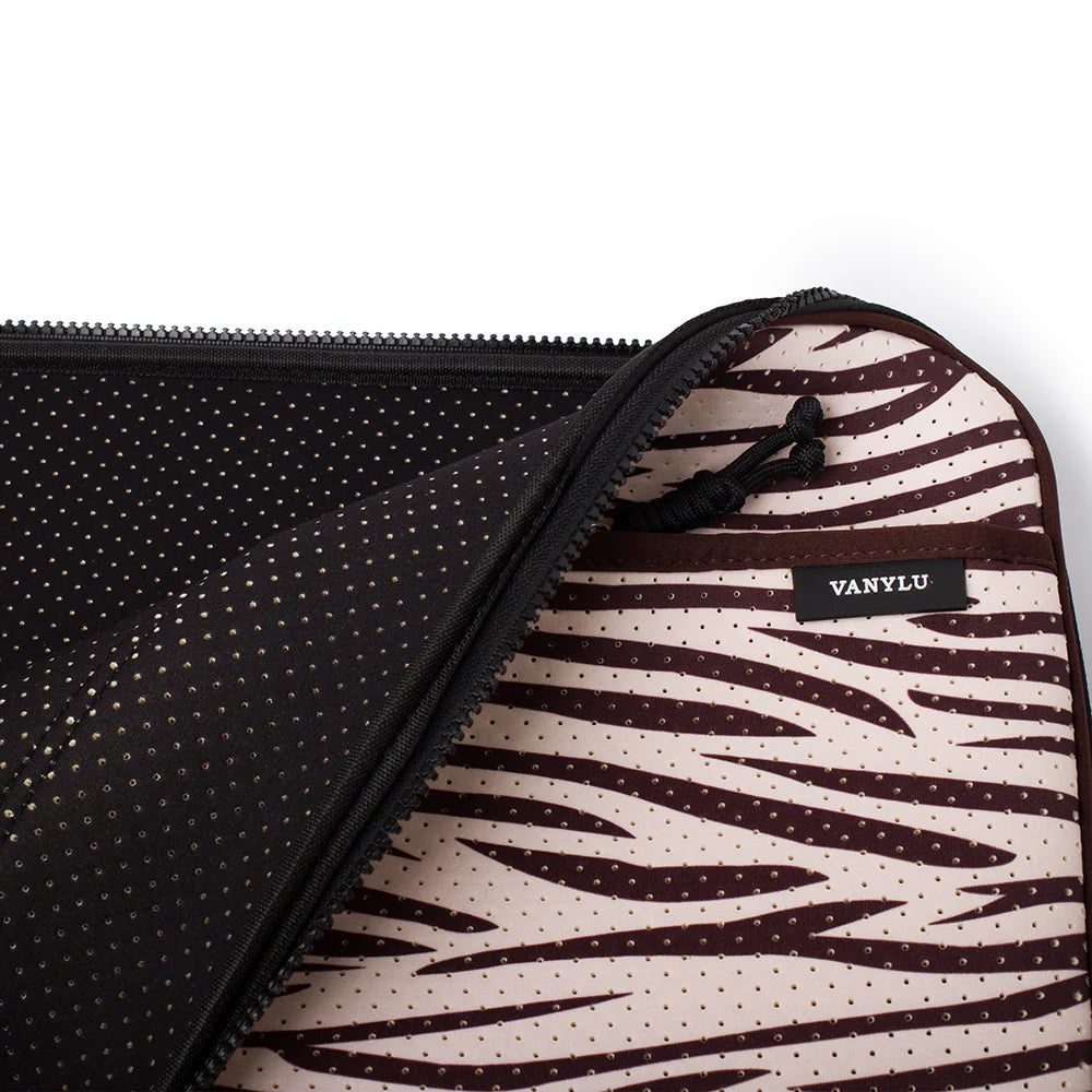 JAPAN. FUNDA DE NEOPRÈ D'ORDINADOR ZEBRA