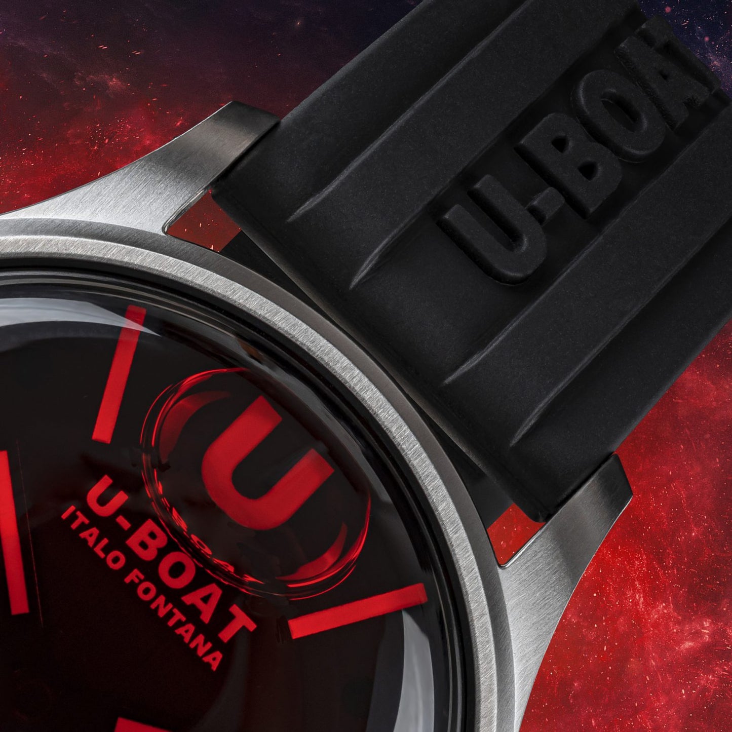VIDRIO ROJO DARKMOON 40 MM SS